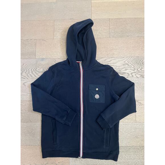 Moncler | Jackets & Coats | Moncler Maglia Men Zip Hoodie Logo